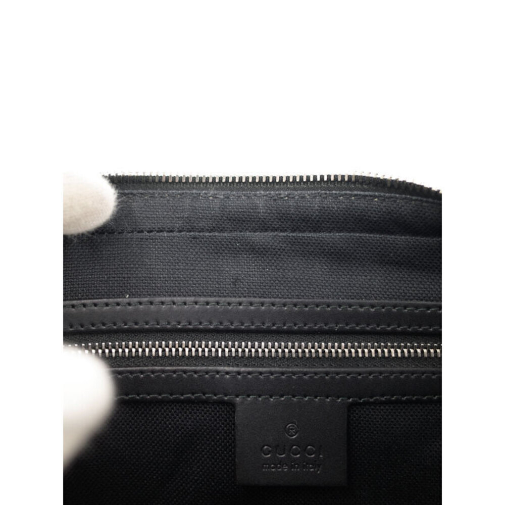 Gucci GG Clutch Web Shoulder Black Bag Supreme - Picture 6 of 9